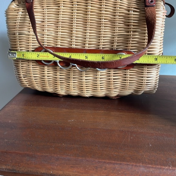 Vintage 1970s Simon Rattan Handbag Styled by Mister Ernest - Picture 10 of 12